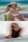 Careless naked girls powder