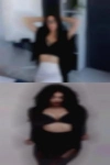 Horny medium size nude tits