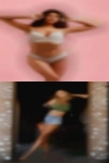 Women looking beach couple 300