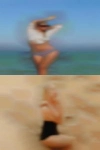 Horny woman before cucumber